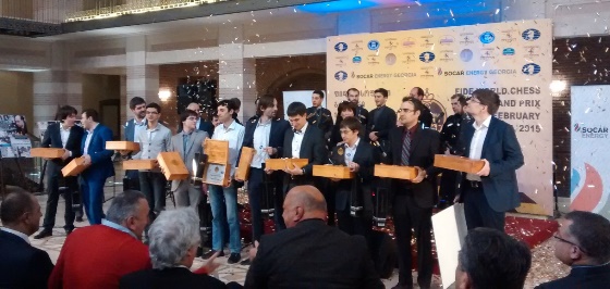 Fin du Grand Prix FIDE à Tbilissi, Evgeny Tomashevsky en tête du GP