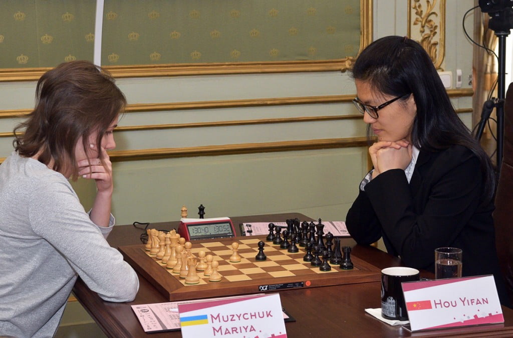 Partie 1 Championnat du Monde d'échecs féminin 2016