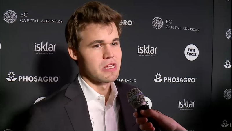 Magnus Carlsen Champion du Monde d'échecs 2016