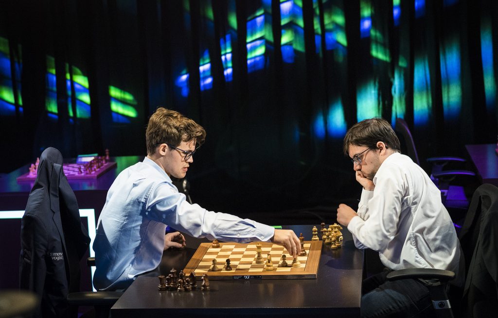 Paris Grand Chess Tour 2017 Blitz départage Carlsen-Vachier-Lagrave