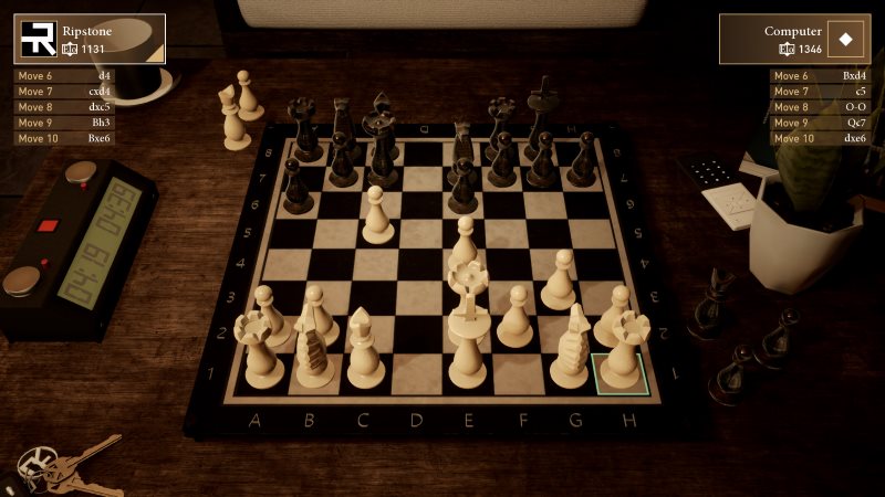 Chess Ultra exemple image partie échiquier