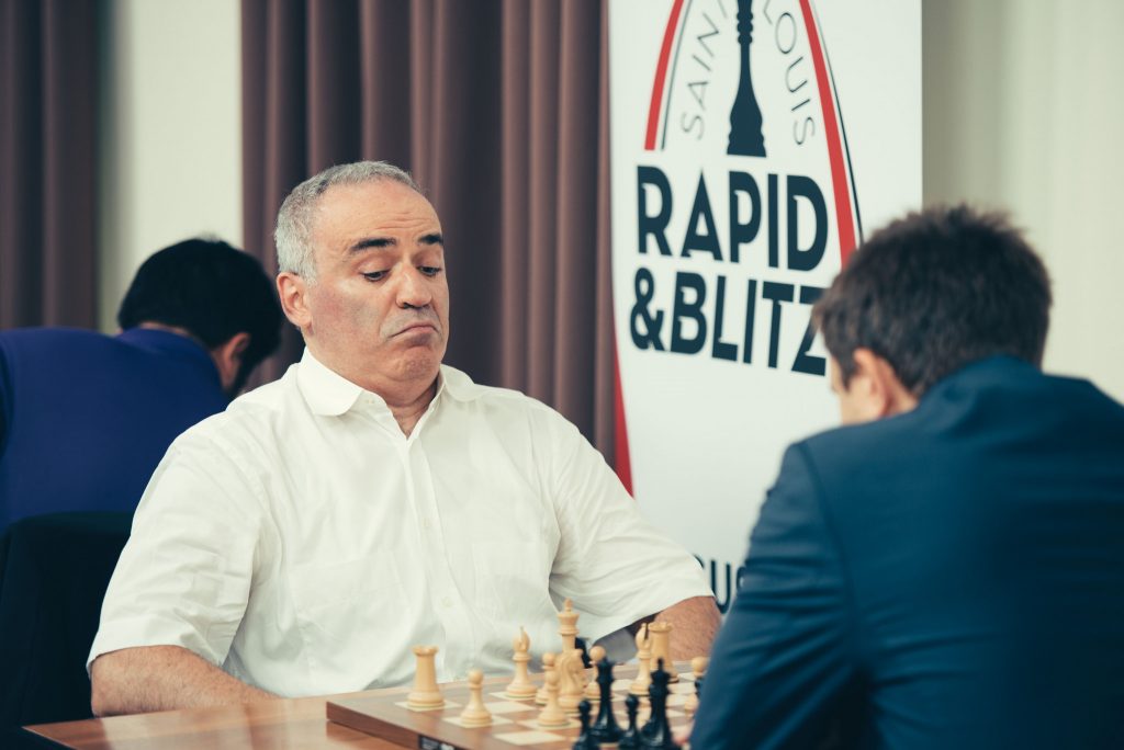 Saint Louis Rapide & Blitz 2017 jour 1 Garry Kasparov