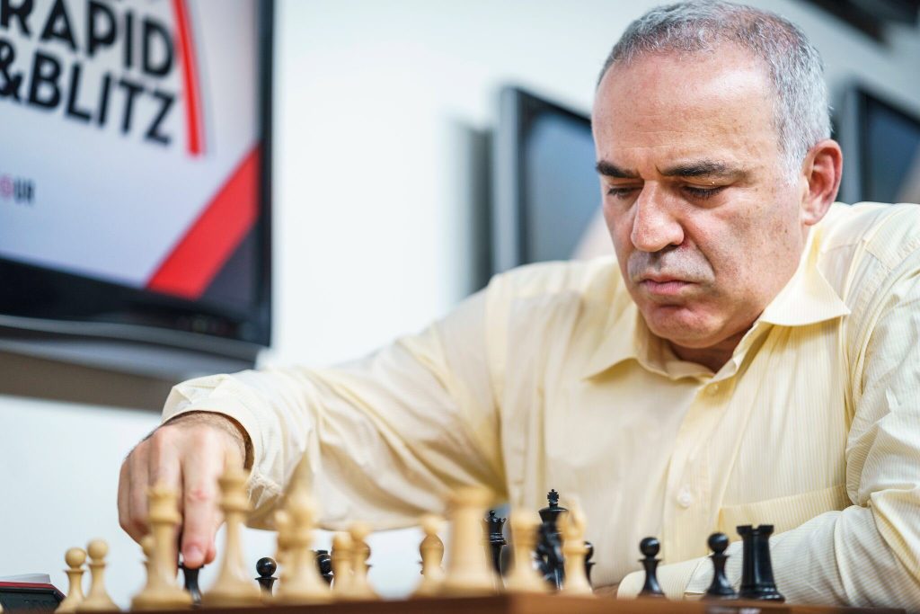 Saint Louis Rapide Blitz 2017 jour 2 Garry Kasparov