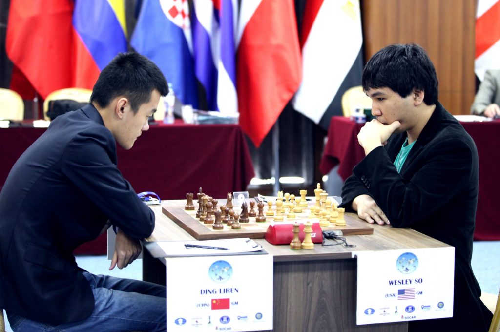 Coupe du Monde d'échecs FIDE 2017 Demi-finales Wesley So et Liren Ding