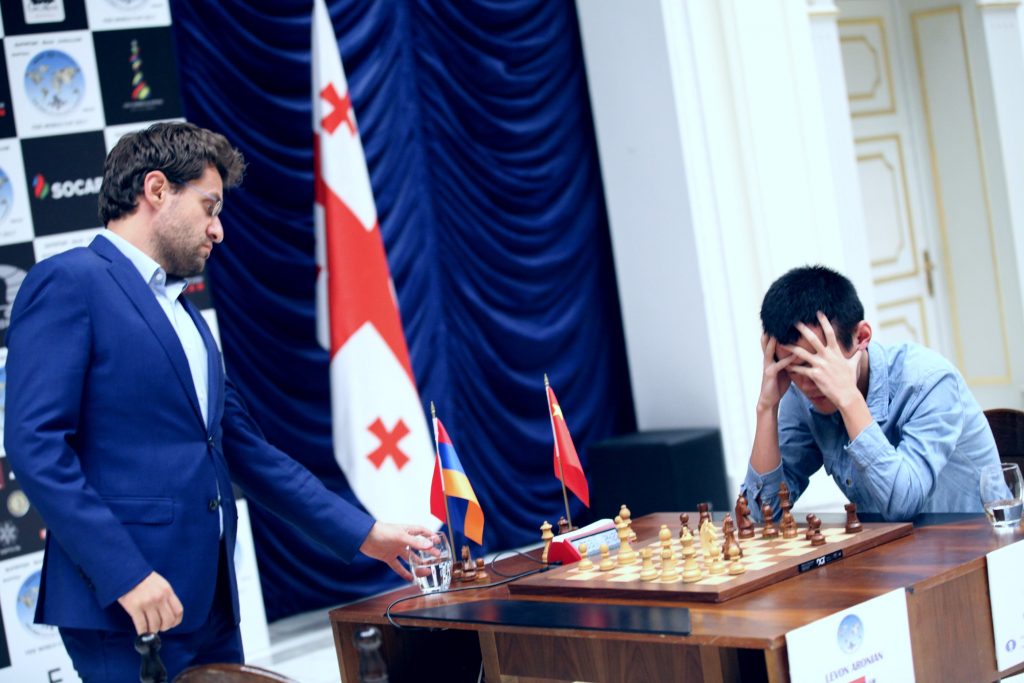 Coupe Monde d'échecs FIDE 2017 finale departage Aronian-Ding