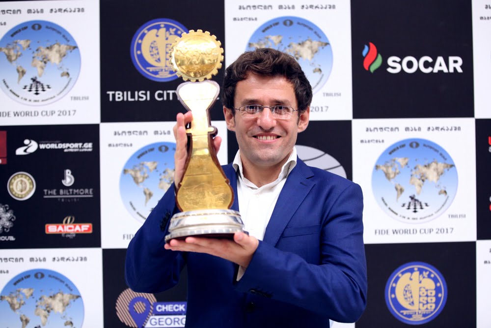 Coupe du Monde d'échecs FIDE 2017 Levon Aronian vainqueur