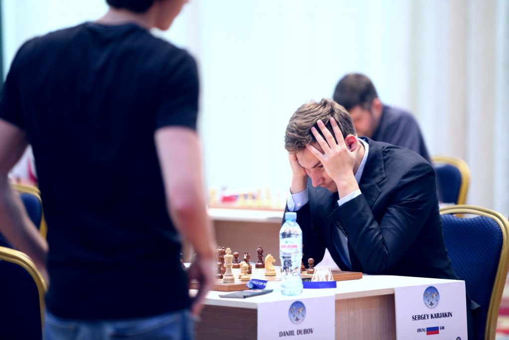 Coupe du Monde d'échecs FIDE 2017 ronde 2 partie 2 Sergey Karjakin
