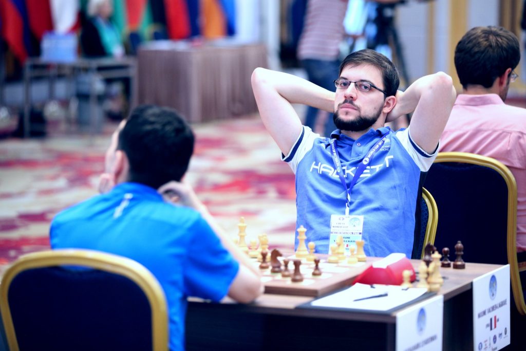 Coupe du Monde d'échecs FIDE 2017 ronde 3 partie 2 Maxime Vachier-Lagrave