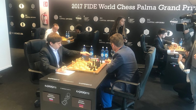 Grand Prix FIDE 2017 à Palma de Majorque Ronde 1