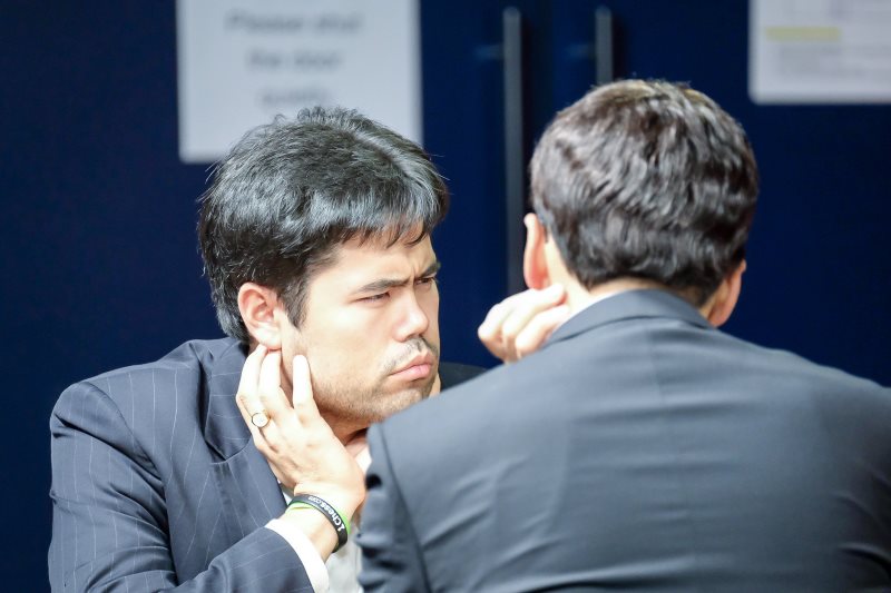 London Chess Classic 2017 ronde 1 Hikaru Nakamura