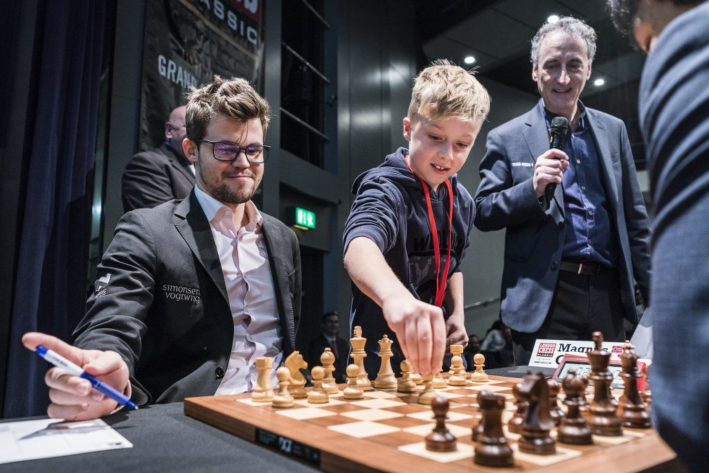 London Chess Classic 2017 ronde 5 Magnus Carlsen