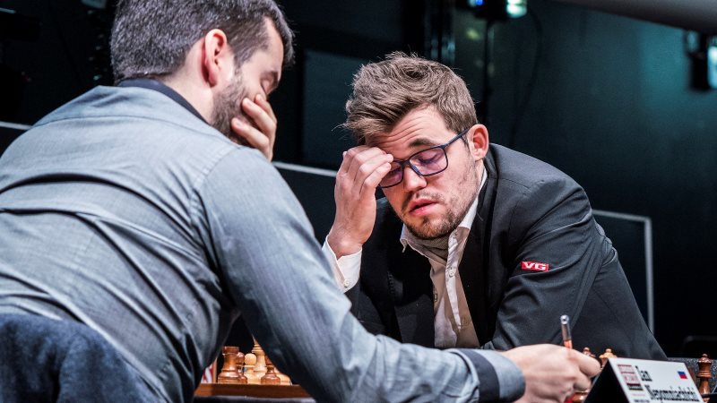 London Chess Classic 2017 ronde 8 Magnus Carlsen