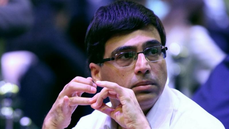 Viswanathan Anand Champion du Monde échecs rapide 2017