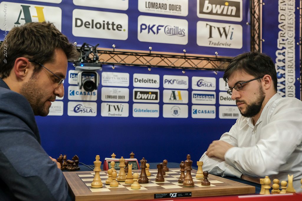 Tradewise Gibraltar Chess Masters 2018 Tie-break Aronian et Vachier-Lagrave
