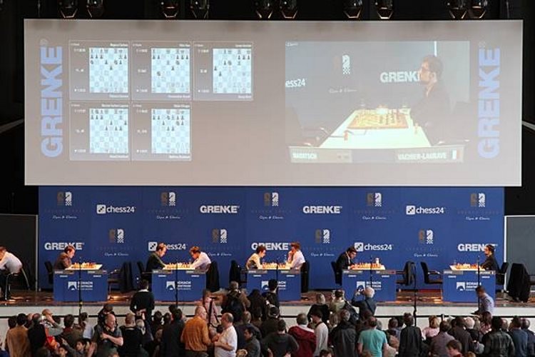 Grenke Chess Classic 2018 ronde 1