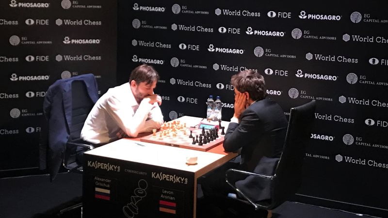 Tournoi Candidats 2018 ronde 12 Grischuk-Aronian