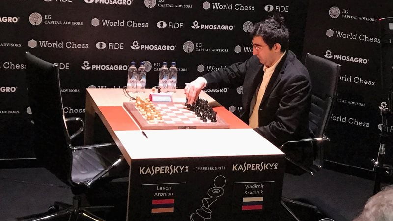 Tournoi Candidats 2018 ronde 3 Vladimir Kramink