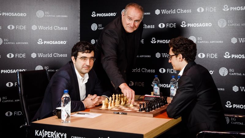 Tournoi Candidats 2018 ronde 4 Kramnik-Caruana