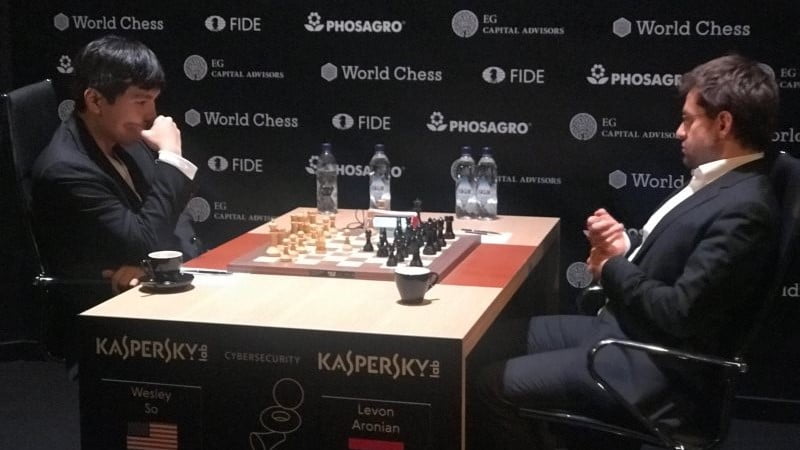 Tournoi Candidats 2018 ronde 6 So-Aronian
