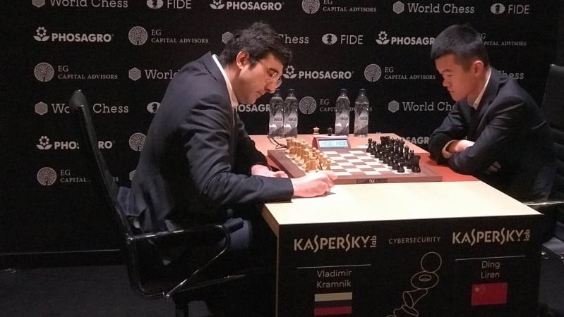 Tournoi Candidats 2018 ronde 7 Kramnik-Ding