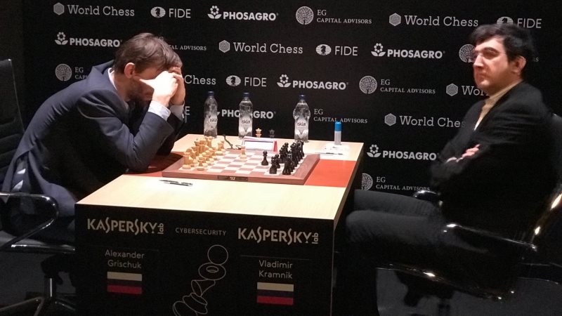 Tournoi Ccandidats 2018 ronde 8 Grischuk-Kramnik