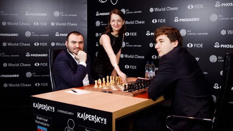 Tournoi Candidats 2018 ronde 8 Mamedyarov-Karjakin