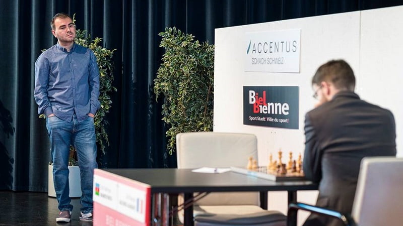 Tournoi des Grands-Maîtres au Festival des échecs à Bienne 2018 ronde 3