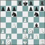 Partie d'échecs commentée 1 - Position 1