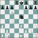 Partie d'échecs commentée 1 - Position 2