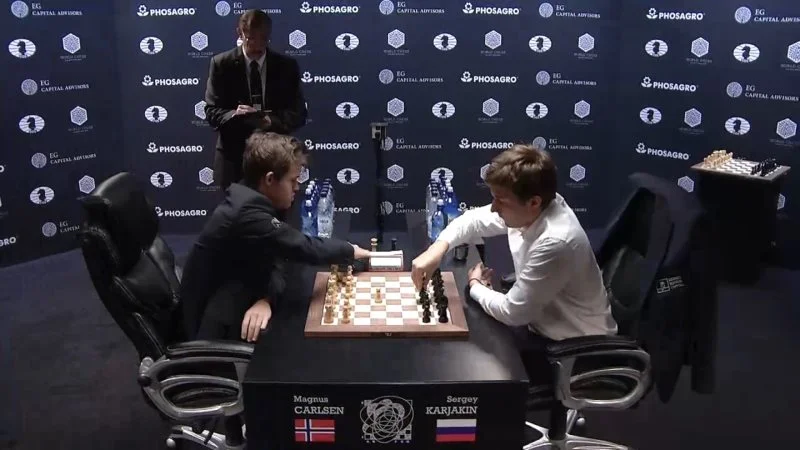 Carlsen karjakin 2016 departage 2