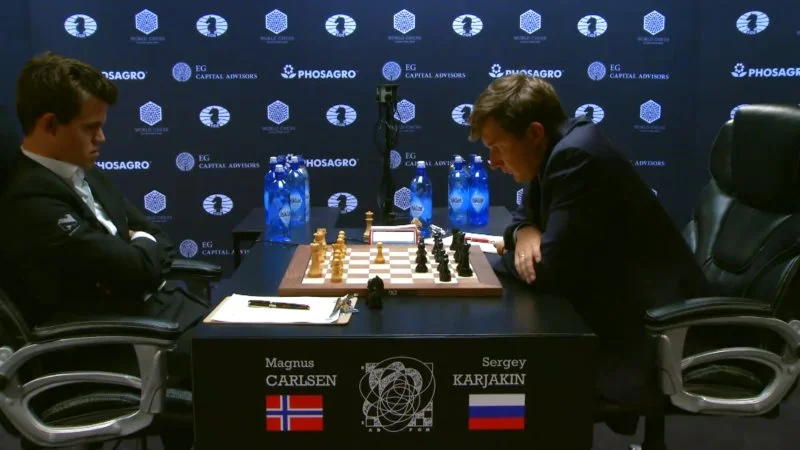 Carlsen karjakin 2016 partie 3 coup 11