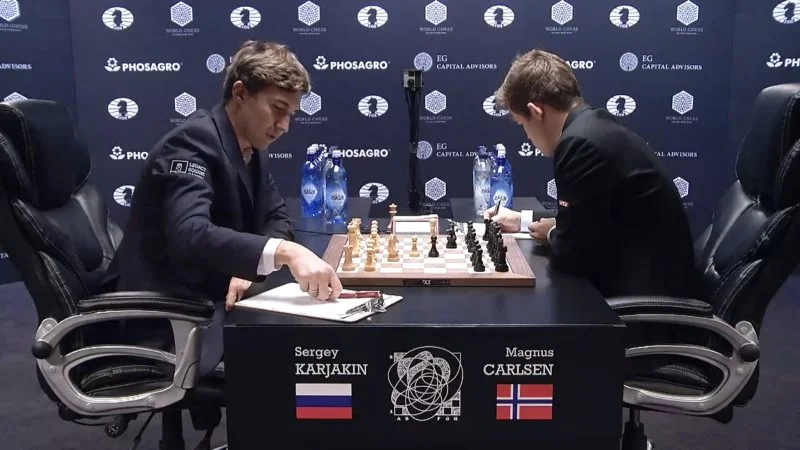 Carlsen Karjakin 2016 partie 4 ouverture