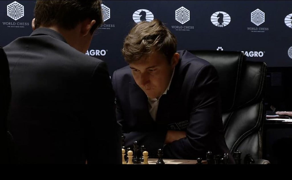 Carlsen Karjakin 2016 partie 1