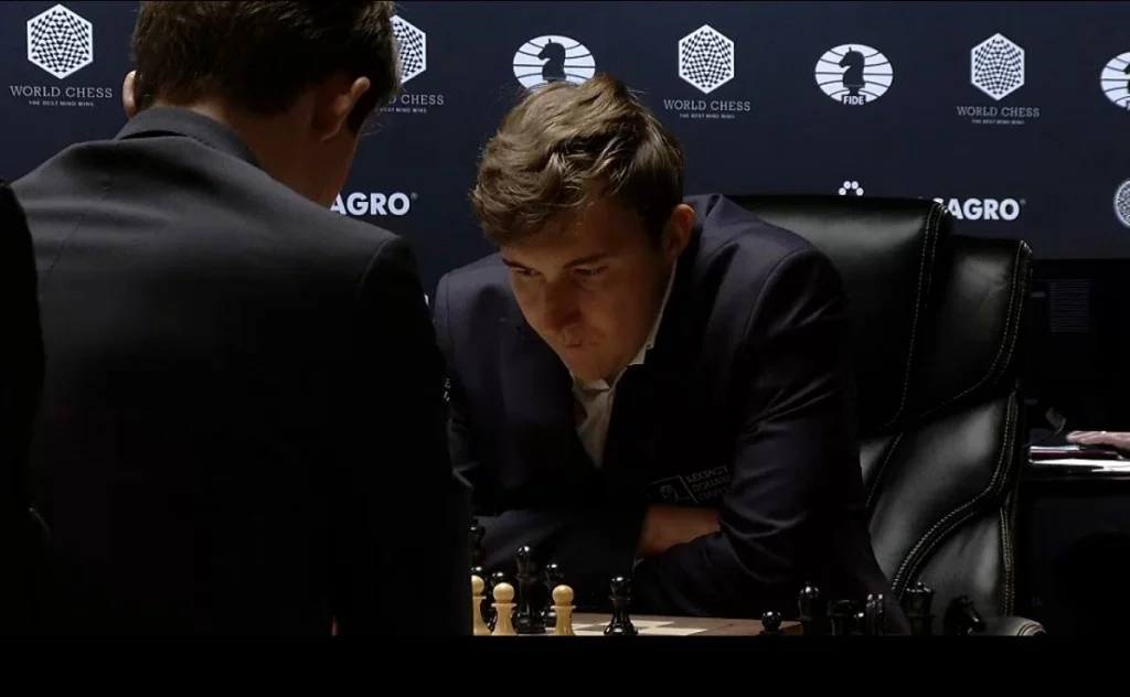 Carlsen Karjakin 2016 partie 1