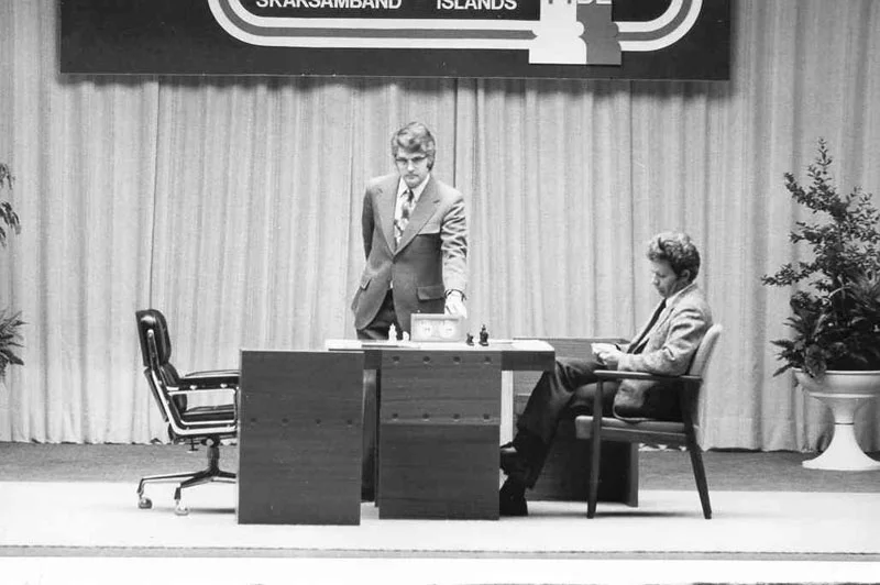 Boris Spassky à Reykjavik en 1972