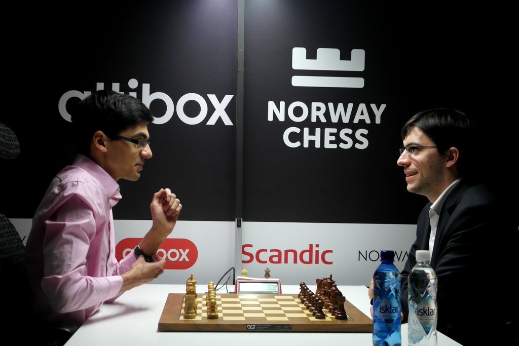 Blitz du Norway Chess 2016 Anish Giri contre Maxime Vachier-Lagrave