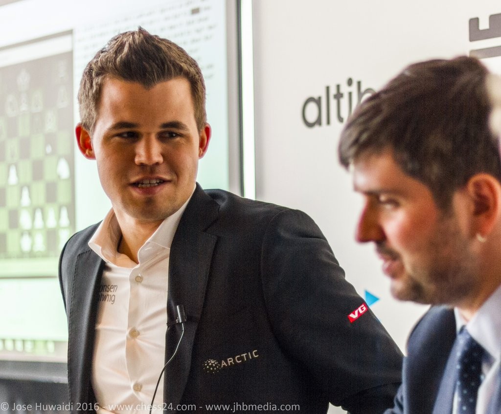 Norway Chess 2016 Ronde 7 Magnus Carlsen