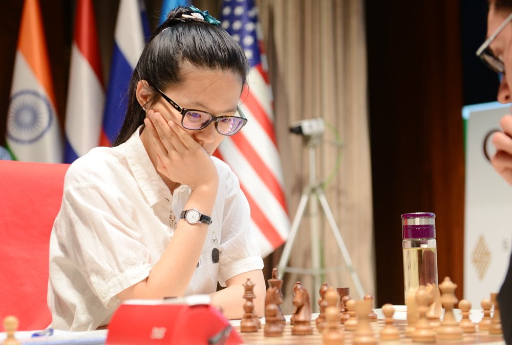 Shamkir Chess 2016 Ronde 3 Hou Yifan