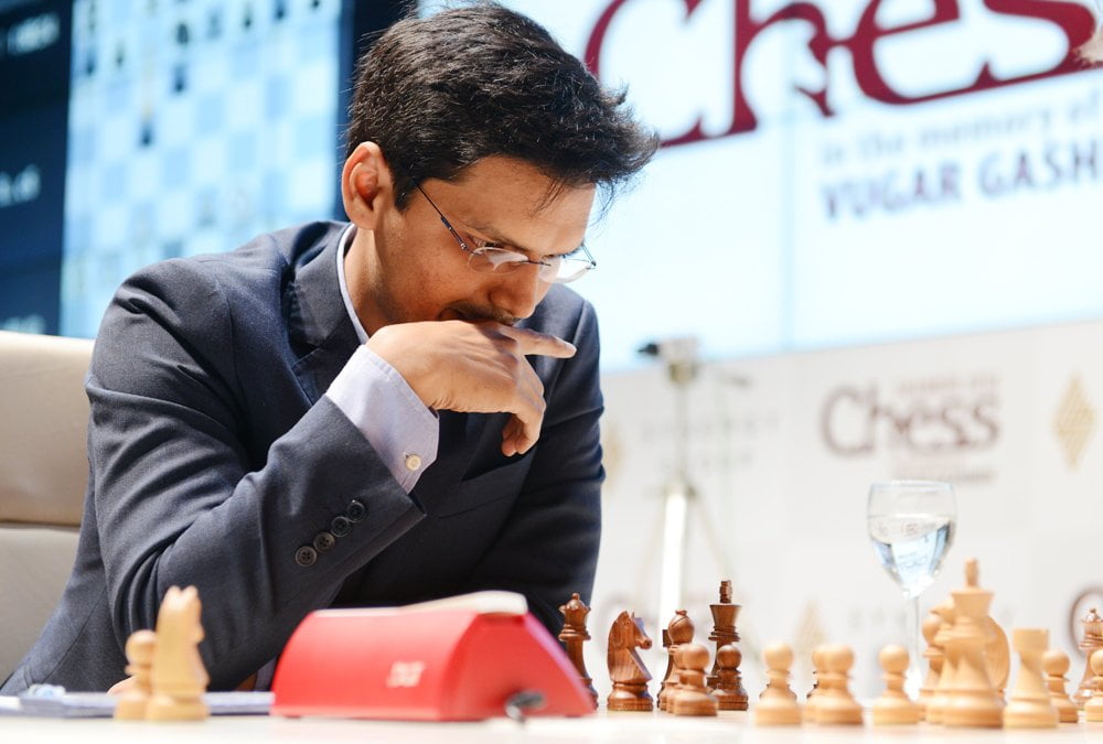 Shamkir Chess 2016 Ronde 3 Pentala Harikrishna