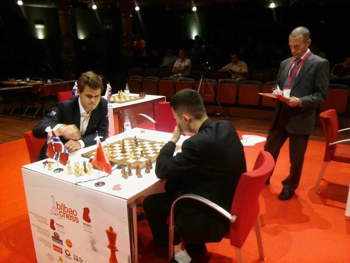 Bilbao Chess Masters 2016 Ronde 2 Magnus Carlsen