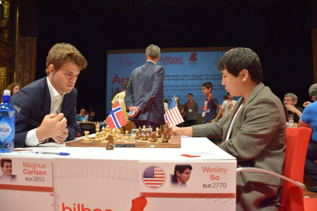 Bilbao Chess Masters 2016 Ronde 4 Magnus Carlsen domine Wesley So