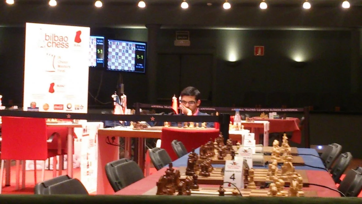Bilbao Chess Masters 2016 Ronde 8 Anish Giri