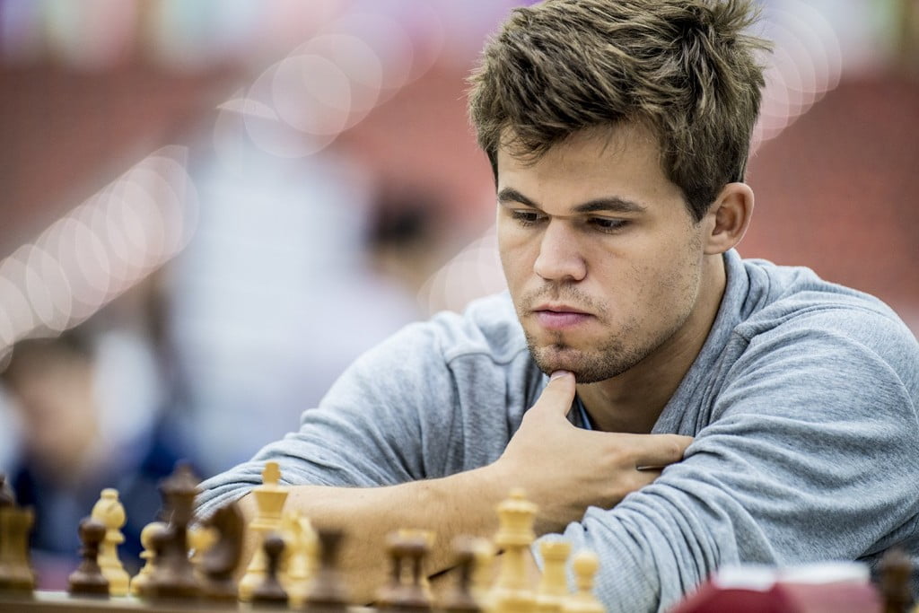 Magnus Carlsen Olympiade échecs 2016 ronde 8