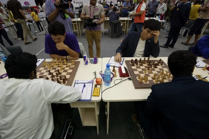 Olympiade d'échecs 2016 Ronde 7 Etats-Unis contre l'Inde