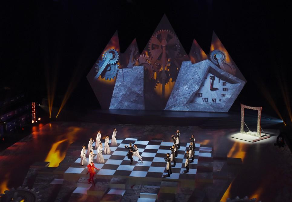 Olympiades d'échecs 2016 Spectacle cérémonie d'ouverture