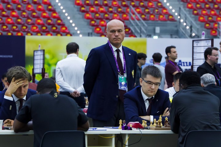 Olympiade d'échecs 2016 Ronde 1 Sergey Karjakin