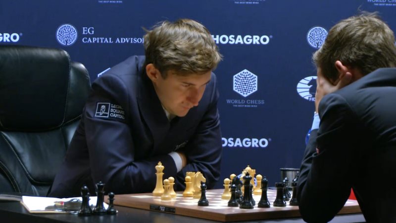 Carlsen Karjakin 2016 Partie 2