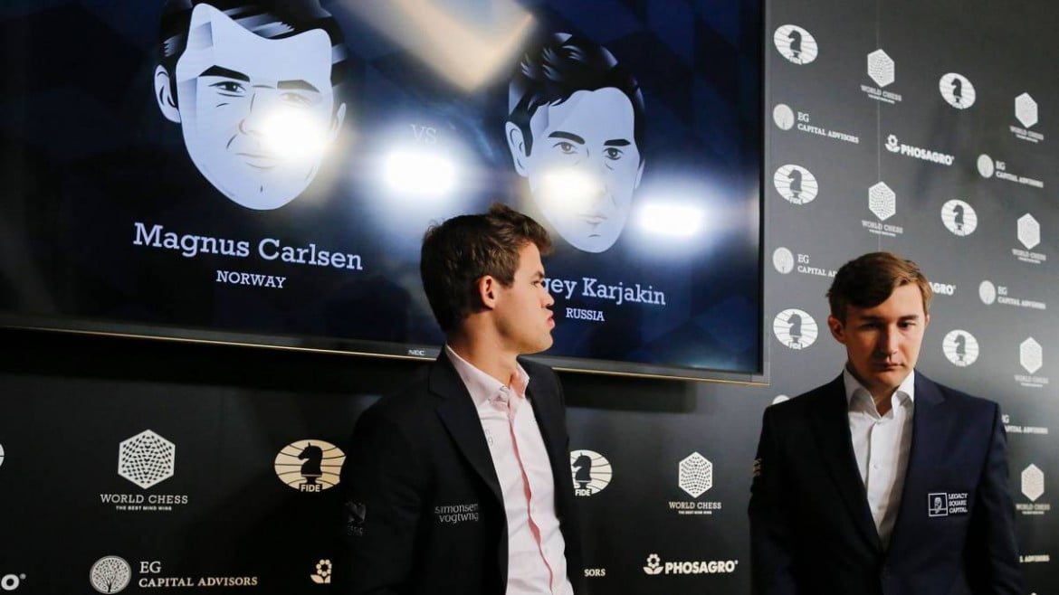 Conférence de presse Carlsen-Karjakin-2016