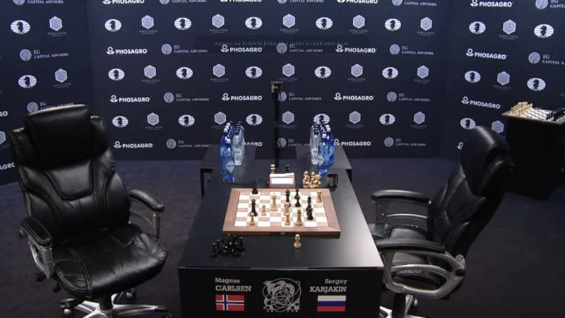 Carlsen Karjakin 2016 departage 4