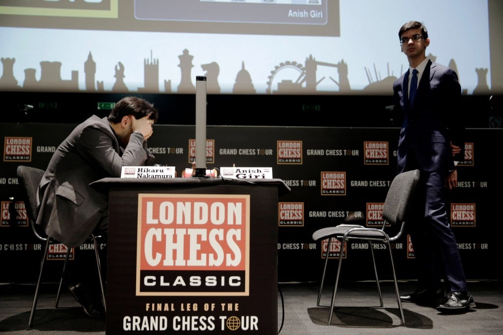 London Chess Classic 2016 ronde 2 Nakamura Giri